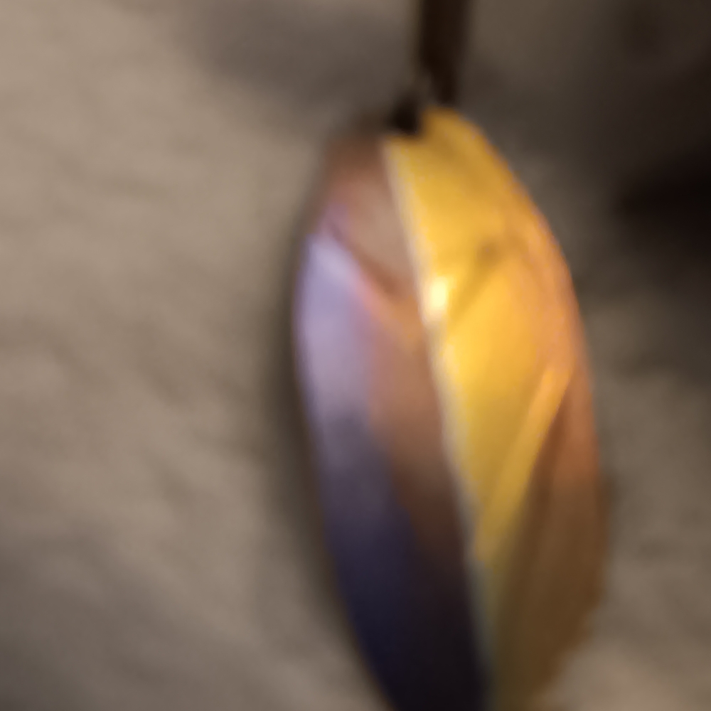 Elegant Purple and Gold Colour Leaf Earrings Shimmers Green Tone Etc
